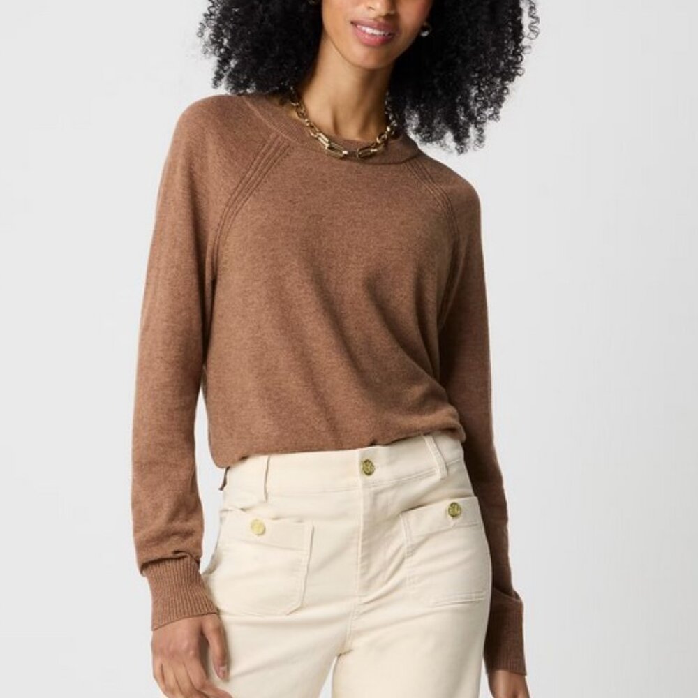 J. Crew Wool-blend boyfriend sweater 2X